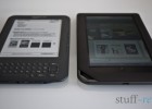 Nook Color vs. Kindle ~ Screen comparison ~ Viewing at an extreme angle