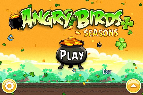 Angry Birds Seasons ~ St. Patrick's Day ~ Go Green, Get Lucky