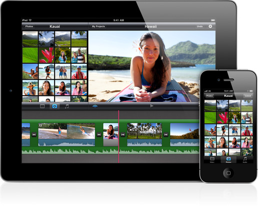 iPad 2 iMovie ~ Selecting the best shots