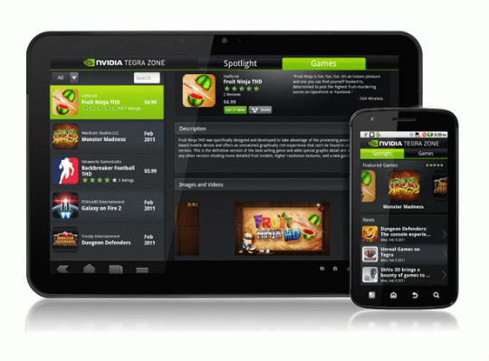 NVIDIA Tegra Zone Android app