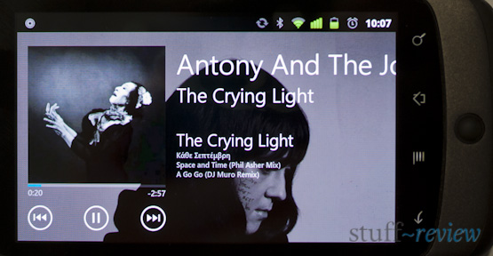 Zune / Windows Phone 7 music player for Android