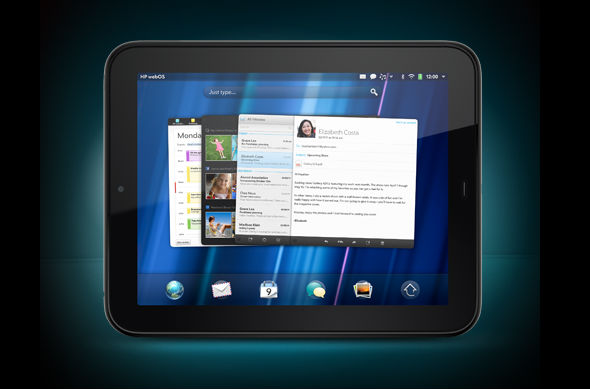 HP Touchpad webOS tablet
