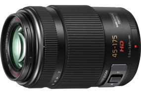 Panasonic 45-165mm X-series power-zoom telephoto lens