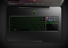 Razer Blade gaming laptop backlit keyboard and LCD touchpad