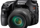 Sony Alpha A65 front-side