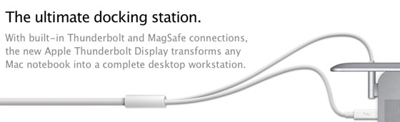 Apple Thunderbolt Cinema Display MagSafe dock