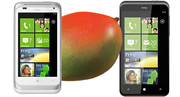 HTC Eternity and HTC Omega with WP7 Mango