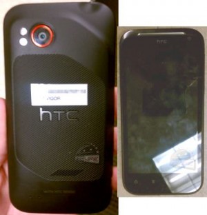 HTC Vigor Android smartphone front and back