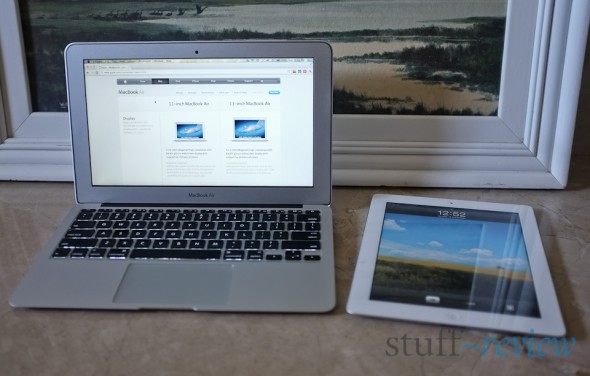 MacBook Air 2011 11-inch getting friendly with the iPad 2