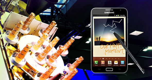 Samsung Galaxy Note with GLONASS support