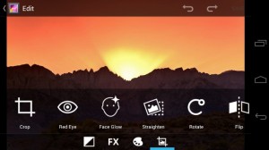 Android Ice Cream Sandwich: Built-in image editor