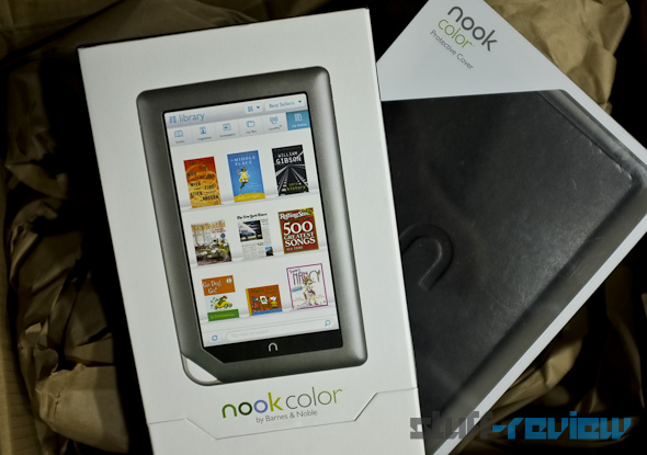 Nook Color and leather cover Stuff-Review giveaway