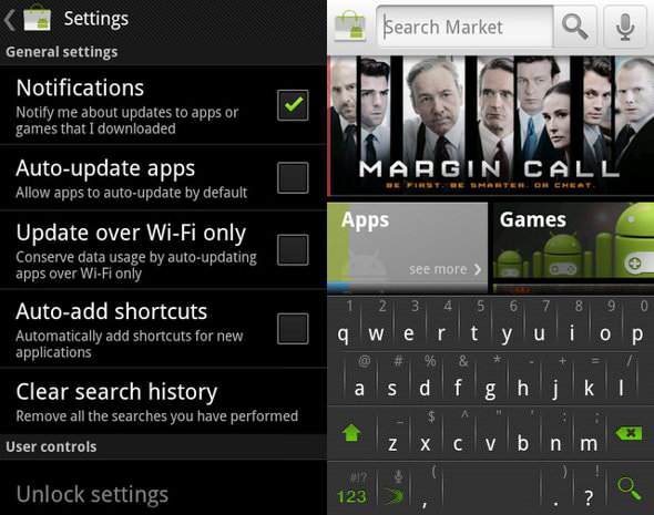 Android Market 3.3.11 update