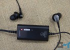 Audio-Technica ATH-ANC23 control unit and earbuds with small rubber tips