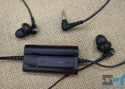 Audio-Technica ATH-ANC23 control unit back and earbuds with small rubber tips