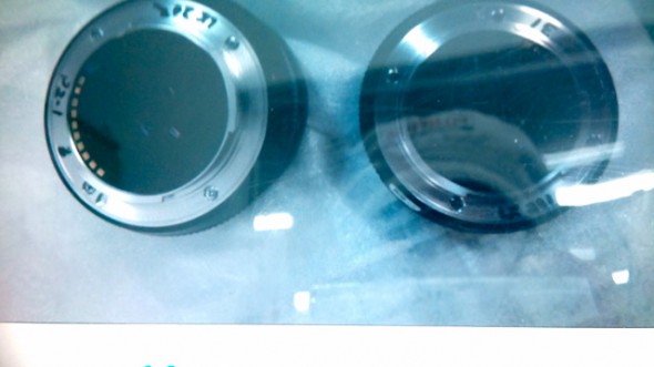 Fujifilm X-series MILC leaked picture - lenses