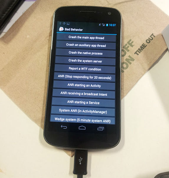 Galaxy Nexus development ROM - WTF situation