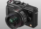 Panasonic Lumix GX1 MFT camera black X series power zoom lens open