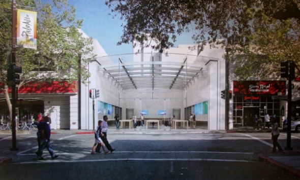 New prototype Apple Store in Palo Alto