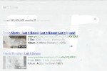 Google Search 'let it snow'
