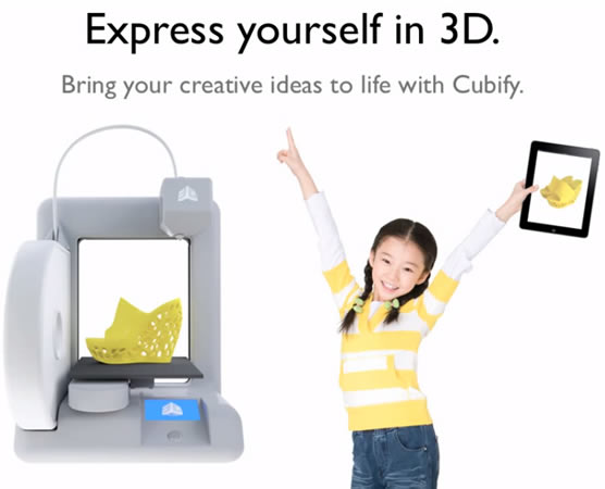 Cubify and Cube 3D - 3D printer and service