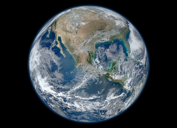 NASA 64-megapixel photo of the earth