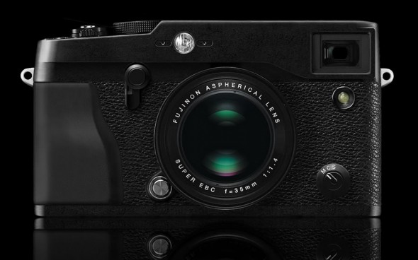 Fujifilm X-series interchangeable lens mirrorless camera system X-Pro1 front