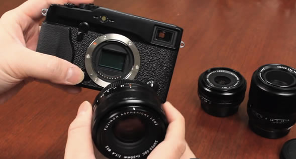 Fujifilm X-Pro1 hands-on videos preview