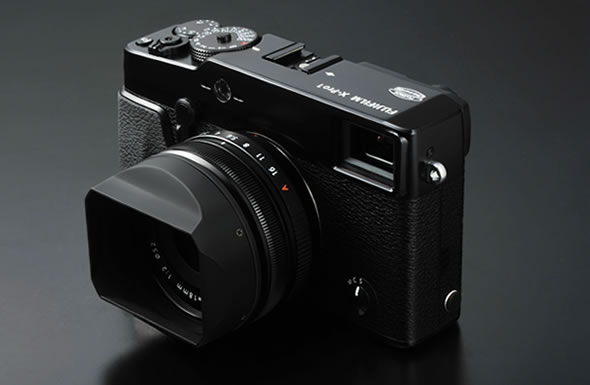 Fujifilm X-Pro 1 camera with 18mm lens