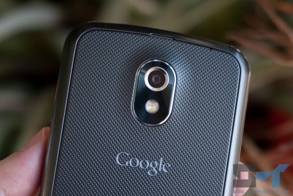 Samsung Galaxy Nexus back close-up