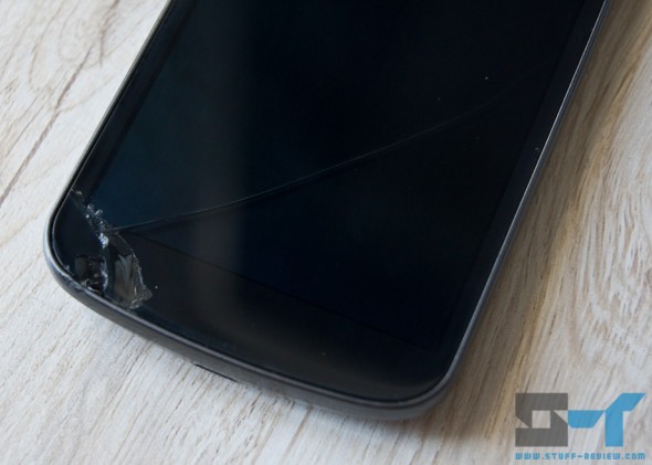 Galaxy Nexus cracked screen
