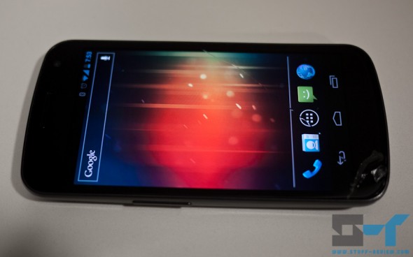 Galaxy Nexus cracked screen