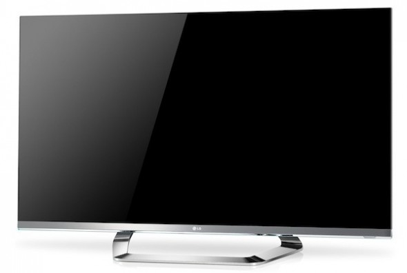 LG Cinema Screen 3D TV with 1mm bezel