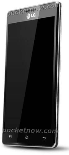 LG X3 smartphone render