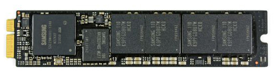 MacBook Air Samsung 470 series controller SSD