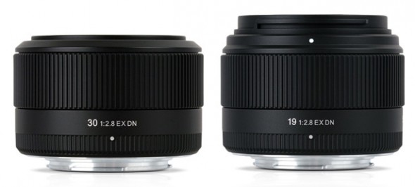 Sigma Digital Neo 30mm F2.8 EX DN and 19mm F2.8 EX DN lenses