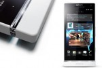 Sony Xperia S - transparent strip close-up