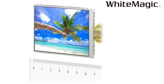 Sony WhiteMagic RGBW 3-inch LCD panel