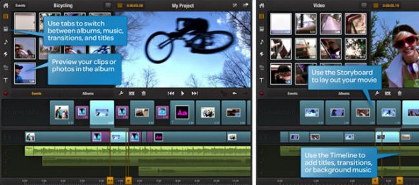 Avid Studio for iPad video editing application