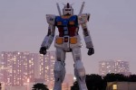 Giant RX-87 Gundam statue in Odaiba Tokyo