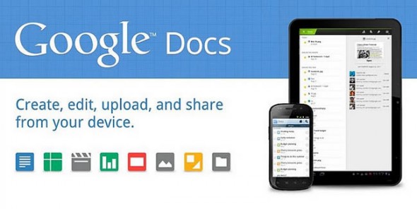 Google Docs Android app