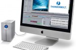 LaCie 2big Thunderbolt drive connected to an iMac