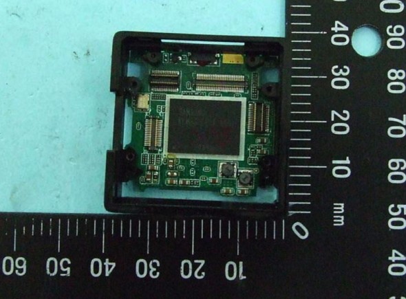Lytro light field camera internals: sensor close-up
