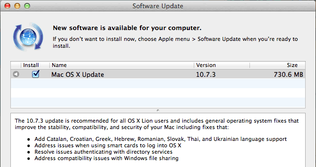 Mac OS X Lion v10.7.3 update released with Safari 5.1.3, promises to ...