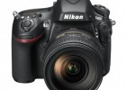 Nikon D800 full-frame DSLR - front top