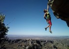 Nokia 808 sample image: rock climbing hanging