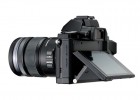 Olympus OM-D E-M5 MFT digital camera - back - tilting LCD