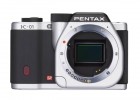 Pentax K-01 front K-mount and APS-C sensor