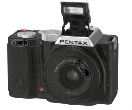 Pentax K-01 front leaked picture