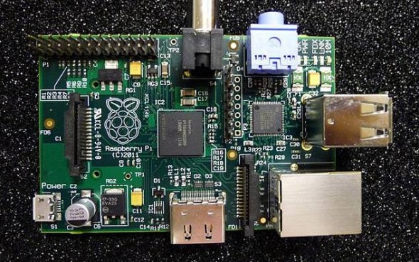 Raspberry Pi Model B board photo